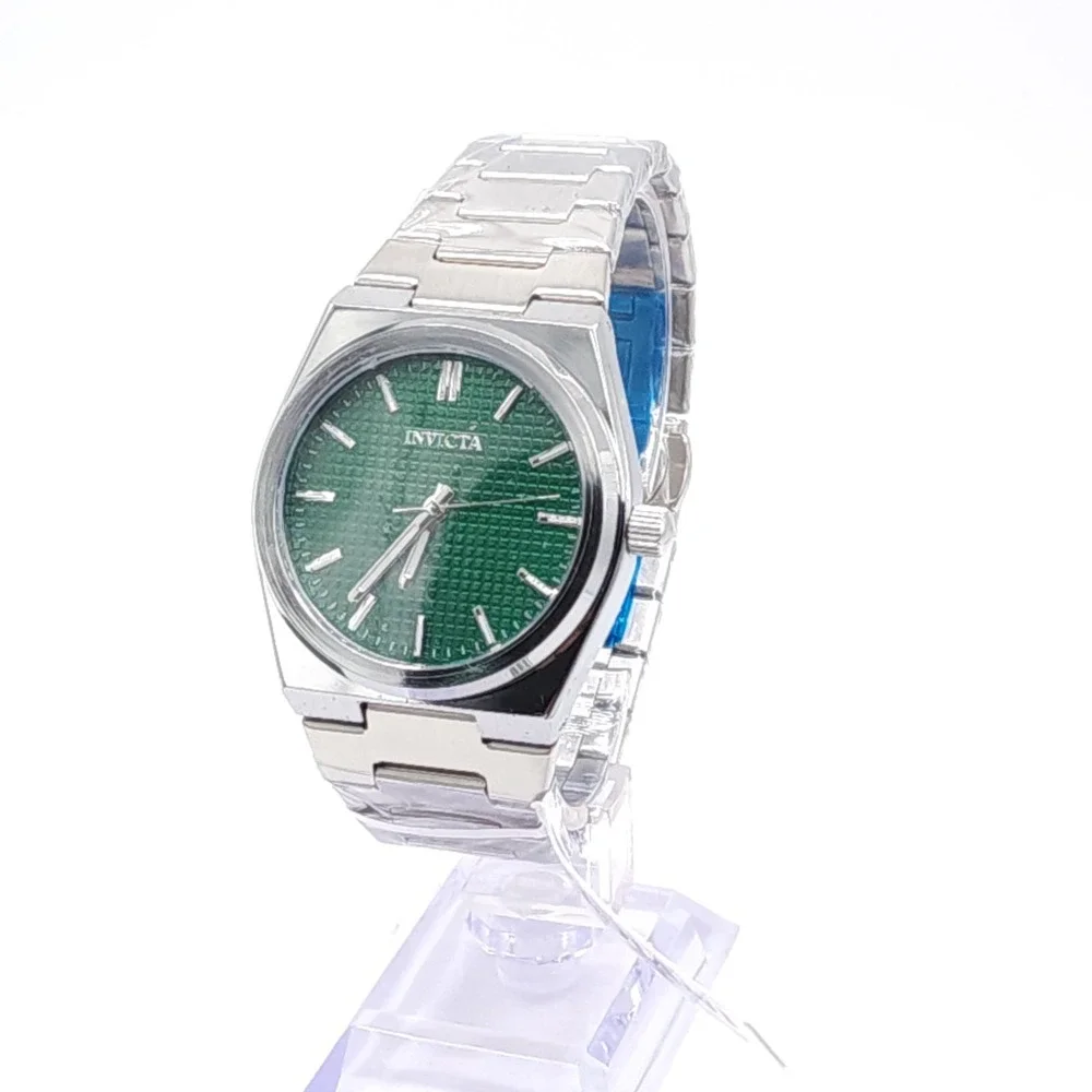 Invicta Celestial 69405 Men's Watch Green Dial Steel 40mm Quartz New